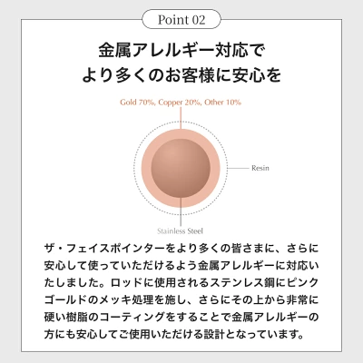 フェイスポインター　非金属
